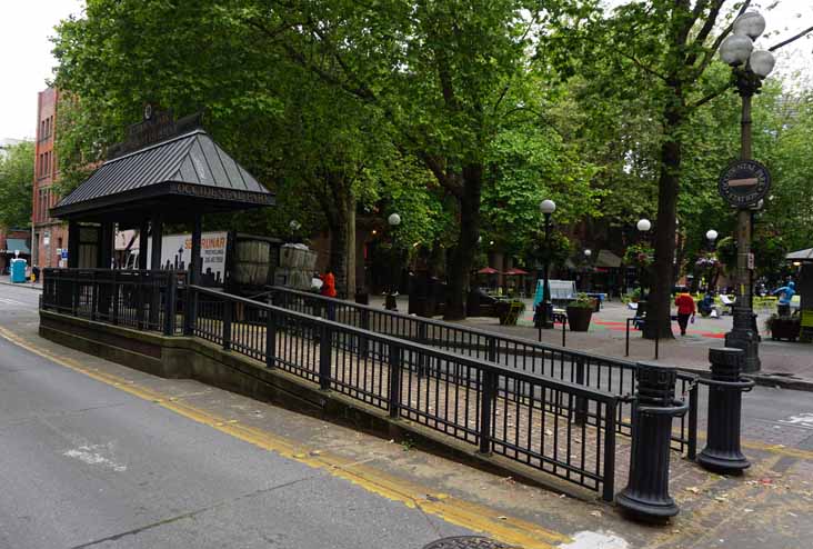 Abandoned Seattle Melbourne tram stop
